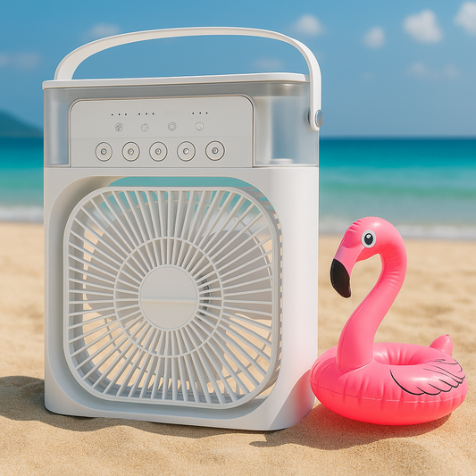 ArcticBreeze - 3 in 1 Mini Air Cooler, Humidifier & LED Light